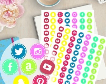 printable stickers printable stickers planner printable planner stickers social media icons social media planner social media stickers - Field Service Organizer printable stickers printable stickers planner printable planner stickers social media icons social media planner social media stickers - Field Service Organizer