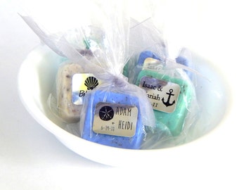 Our elegant mini soaps are perfect for a summer