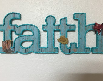 Faith wall decor | Etsy