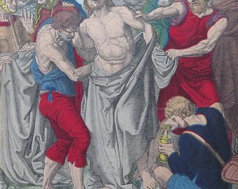 Jesus lithograph | Etsy