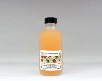Exfoliating Strawberry Facial Toner, Skin Toner, Natural Skin Care, Toning, Dry Skin, Natural Toner, Natural Beauty, Facial Care, Sensitive