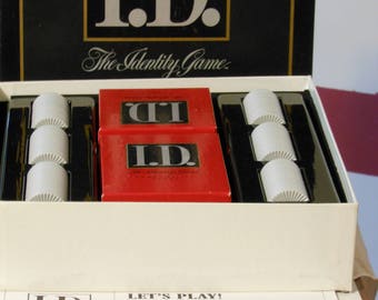 I.D. The Identity Game. Milton Bradley (1988)