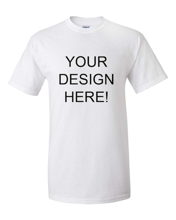 Custom T-shirt Print Your Own Design by UBUdesigns on Etsy