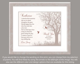 maid of honor sister poems