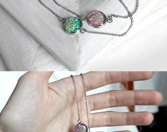 Couples gift|for|sister Graduation gift|for|daughter Gift idea bracelet for wife Tiny bracelet for girlfriend Mint bracelet Purple bracelet