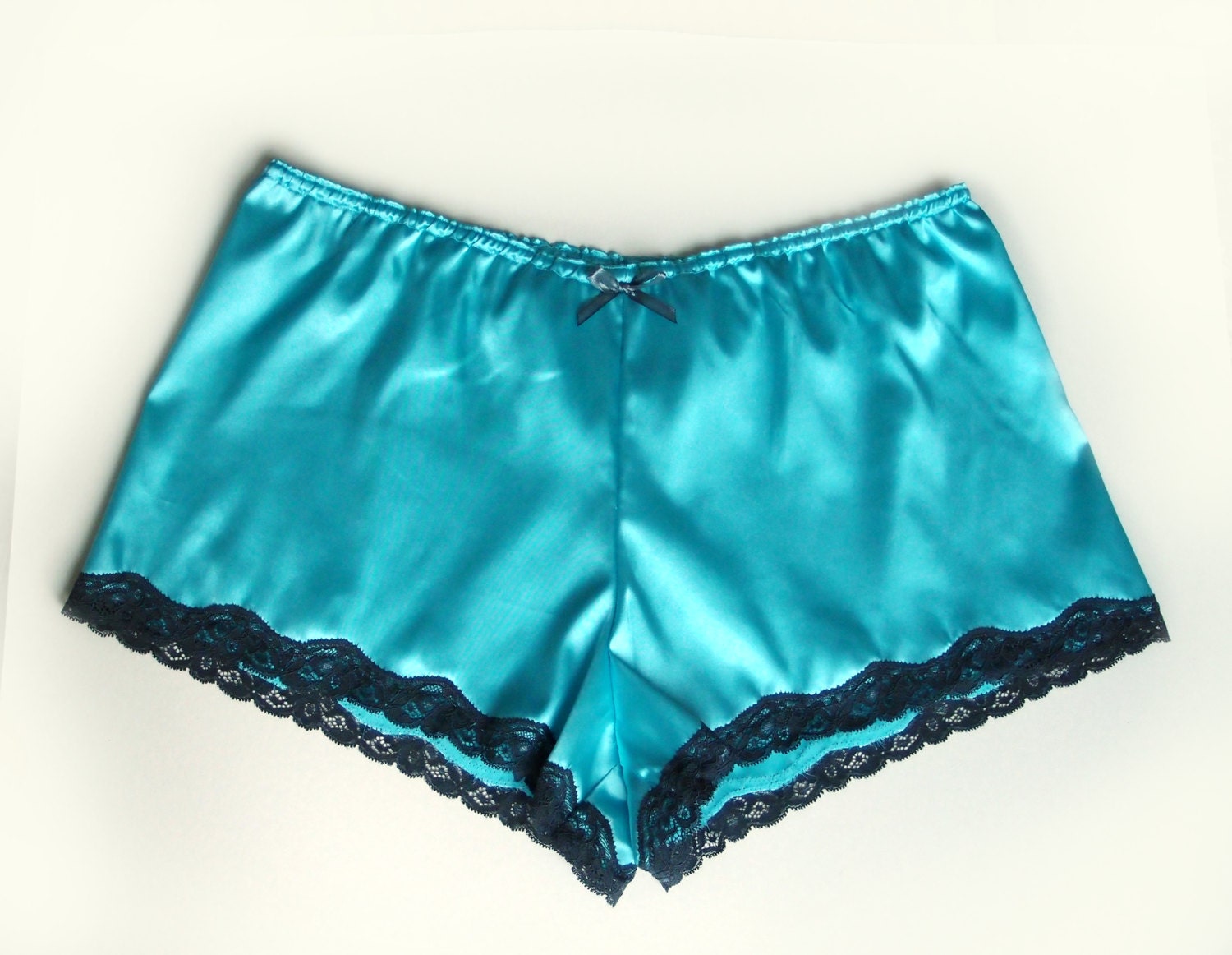 Lace Trimmed 13 Colours Satin French Knickers Sexy Sleeping