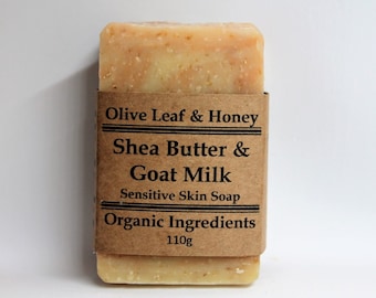 Natural Organic Soap, Shea Butter Soap, Goat Milk, Lavender, Palmarosa, Essential Oil, Oats, Silk, Honey, Pink Clay, White Clay, Beeswax