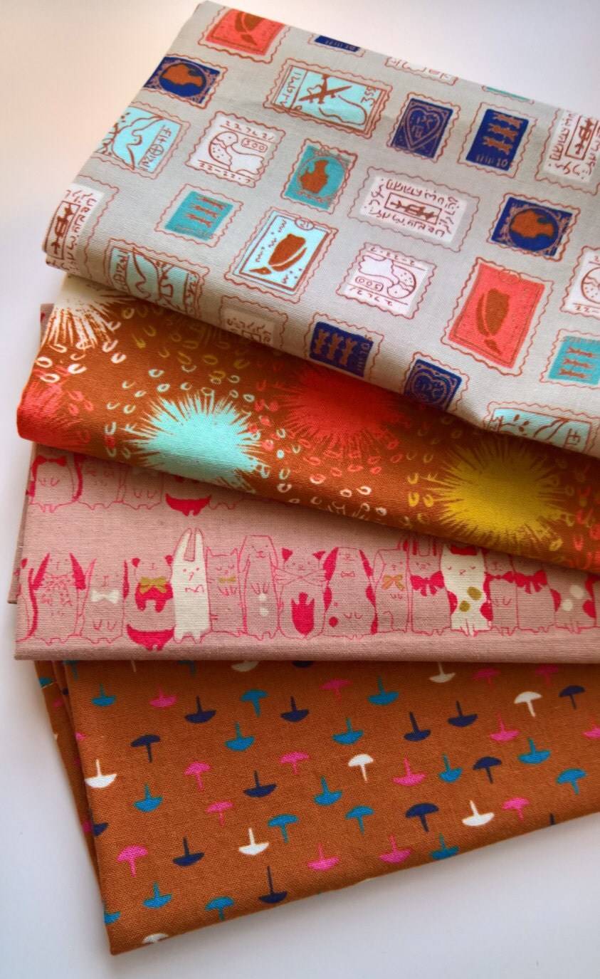 Fun Cloth Napkins Assorted Cloth Napkins Tan and Orange