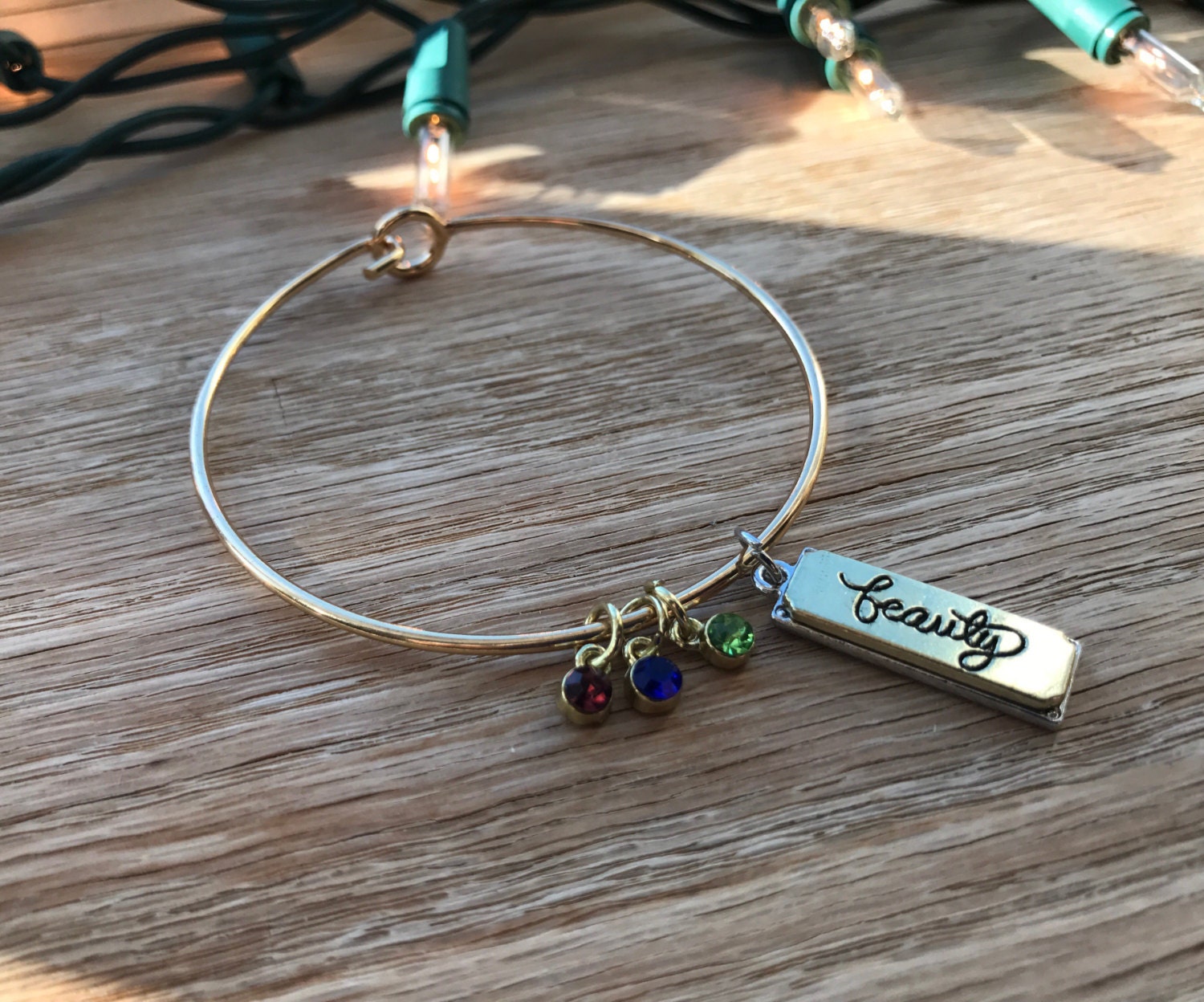 Personalized Charm Bracelet