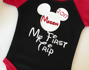 Disney Onesie, My First Trip to Disney, Disney Baby