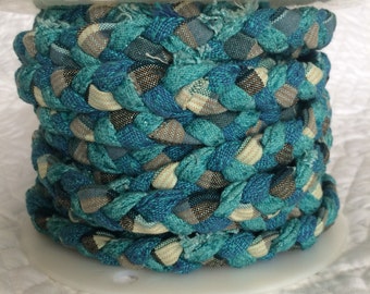 Vintage Rag Braid 11 yards from 1960's