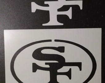 San Francisco 49ers 49'ers San Fran Custom Stencil FAST FREE SHIPPING