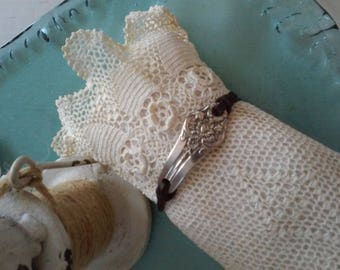 Vintage Silverware Bracelet