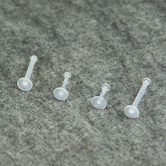 BioFlex Labret Retainer 14g 16g Monroe Piercing Body