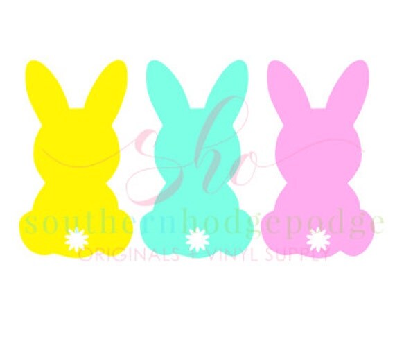Download 3 bunnies SVG design/ SVG file/ svg design/ easter bunny/