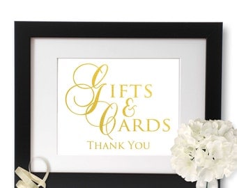 Cards and gifts sign, wedding sign, cards sign, gifts sign, wedding gift sign, wedding decoration, wedding decor, wedding ideas