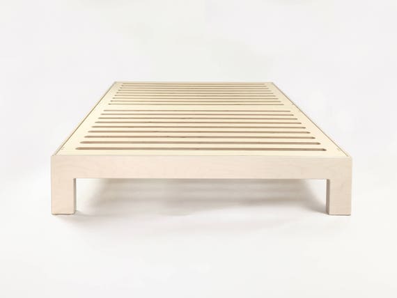 dreampop bed / queen size platform bed base / birch plywood