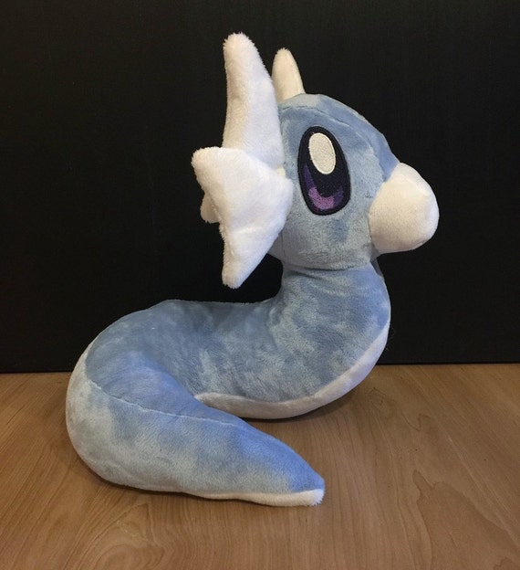 Pokemon Inspired Dratini Plush