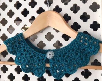Crochet Peter Pan Collar, Adult Peter Pan Collar, Womens Clothing Accessories
