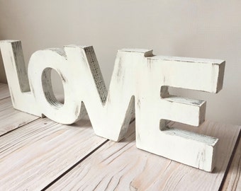 Rustic Home Decor - Rustic Wedding Decor - Love Sign - Wood Sign - Farmhouse Decor - Love Sign - Wedding Decor - Rustic Sign - Wall Decor