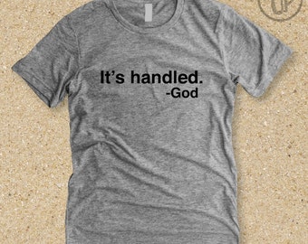 it's handled t shirt