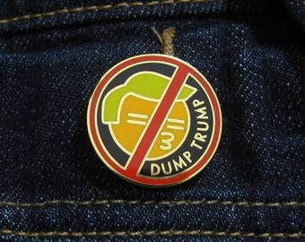 Enamel Pin - Dump Trump