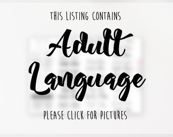 Snarky Adulting is Hard Part 2 (20 Matte Planner Stickers)