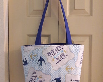 Sailor tote bag