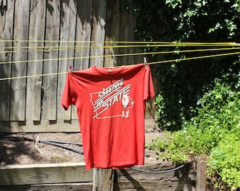 old school cool SHOOTING FOR STATE Basketballers T-Shirt