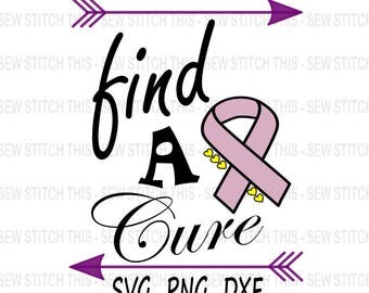 Find a cure svg, Cancer svg, Cancer ribbon svg, Arrow svg, Breast cancer svg, All cancer ribbon svg, png, dxf, Cure for cancer svg, Fight