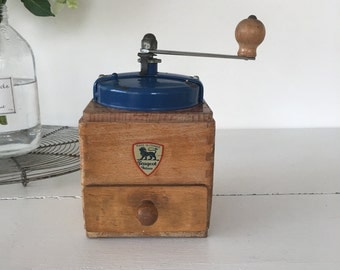 Vintage French coffee, pepper grinder