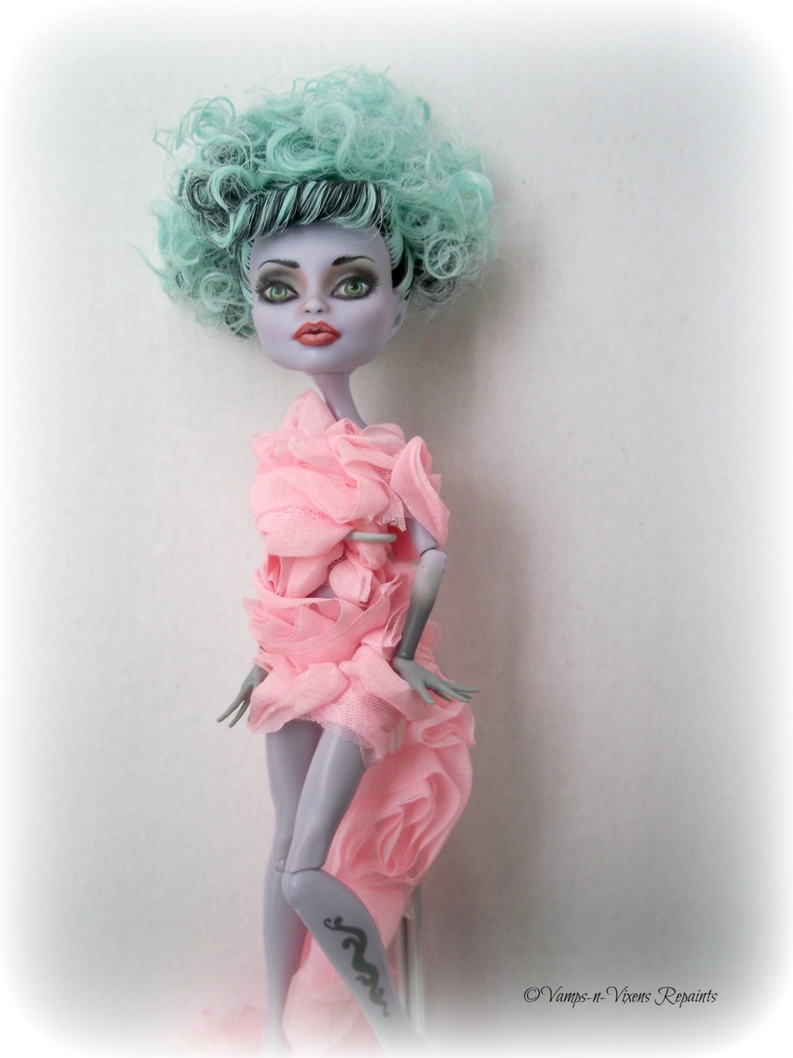 Sale Dilly Ooak Monster High Twyla Nude Doll Repaint Hot Sex Picture