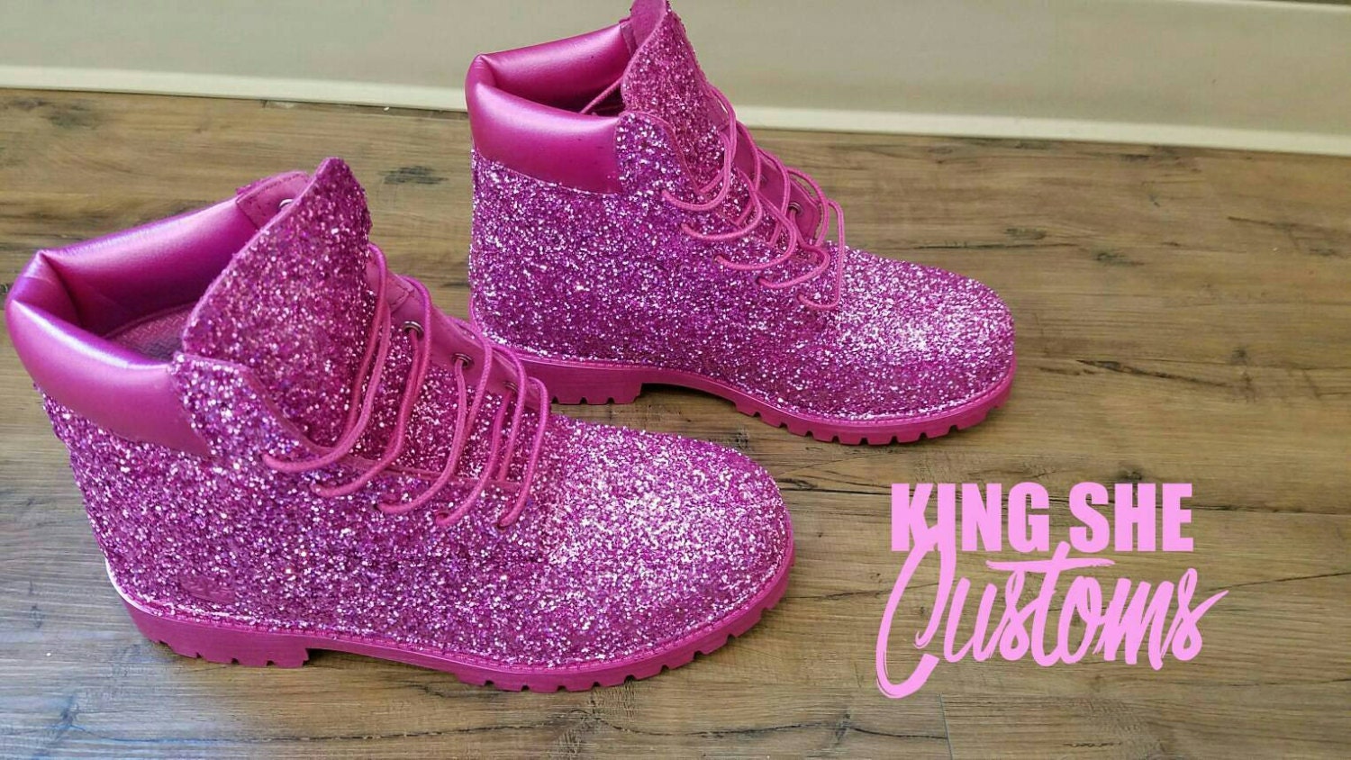 Sparkly/ Glitter Timberland Boots