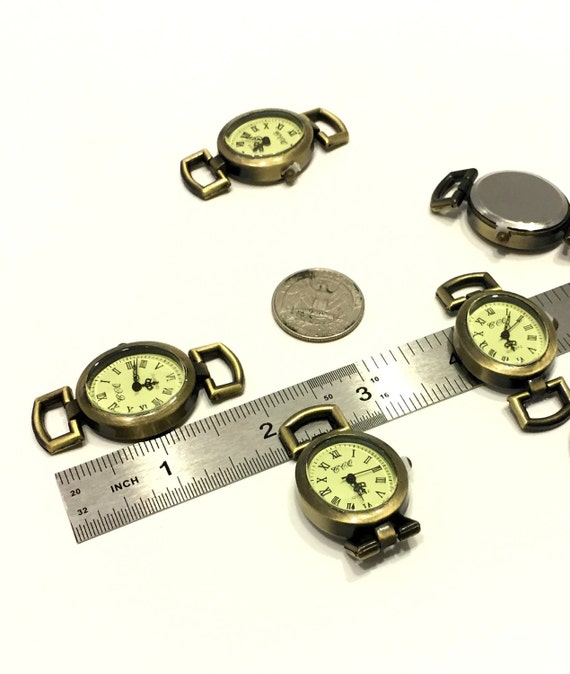 Watch Face / Bronze Watch Face / Oval Watch Face / Watch Faces