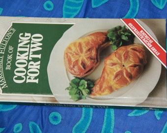 Margart Fulton 1983 vintage recipe book vintage cook book hard cover COOKING FOR TWO vintage cookbook