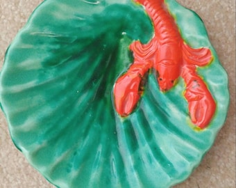 Vintage Lobster Dish Giftcraft Japan