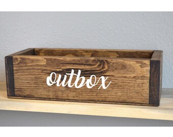 Rustic Organizer, mail organizer, mail box, Bill organizer, command station