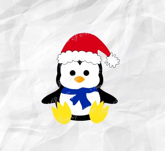 Download Penguin SVG File Christmas Penguin Svg Holiday Svg