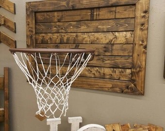 Rustic Basketball Goal