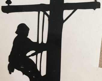 Lineman Decal
