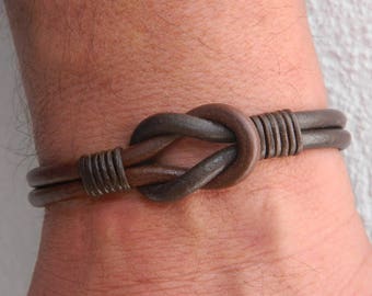 infinity bracelet womens mens bracelet infinity womens leather bracelet mens knot bracelet boyfriend gift husband bracelet mens bracelet