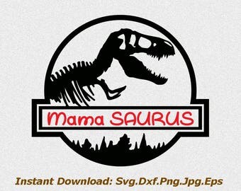 Download Mama Saurus SVG cutting file vinyl file svg dinosaur svg
