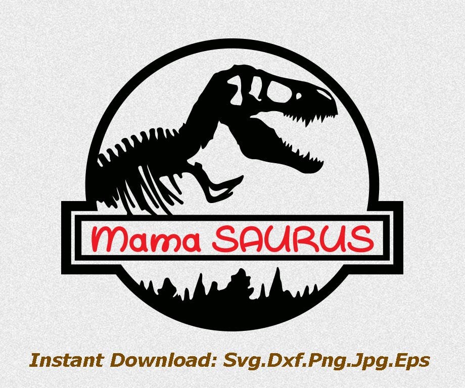 Download mama saurus svg dinosaur svg cutting file vinyl file svgs