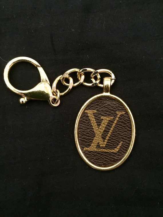 Upcycled Louis Vuitton Keychain