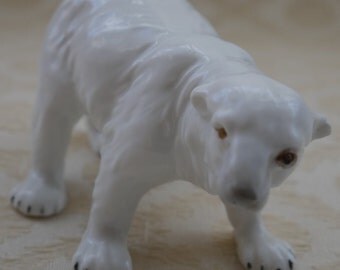 Polar bear ornament | Etsy