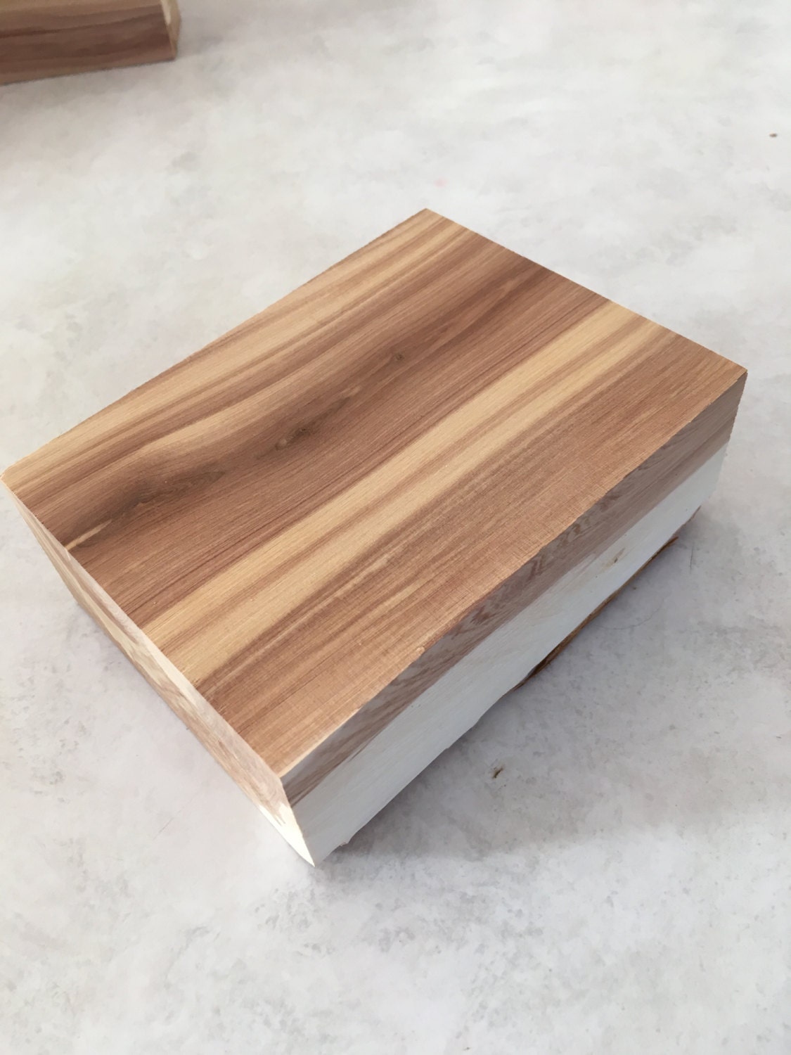 4x 8 x 2 inch thick Cedar Wood Block