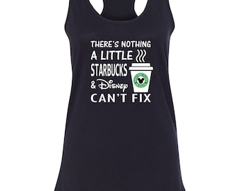 Disney Tank Top // Starbucks & Disney Tank Top // Disney Shirts // Disney Family Shirt