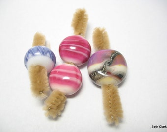 Destash Unknown Artisan Lampwork bead lot #1