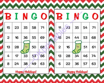 Pokemon Bingo game include 20 different cards by OKPRINTABLESSHOP