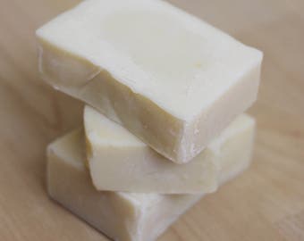 Hemp Milk & Eucalyptus Soap - all natural, vegan cold process soap with non GMO hemp milk and eucalyptus essential oil.